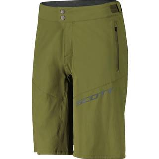 SCOTT Endurance Loose Fit Shorts med Indlæg Lysegrøn - Størrelse Small