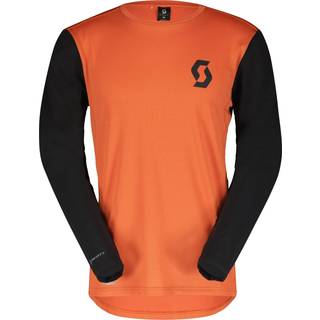 SCOTT Trail Vertic Langærmet Trøje Orange - Størrelse Medium