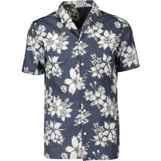 SCOTT Button LT Short-Sleeve Herreskjorte, Blå - Størrelse Large