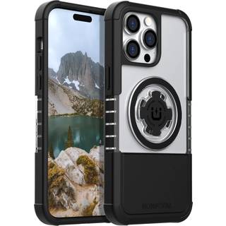 Rokform - iPhone 14 Pro Max Case Crystal Series Dual Magnet MagSafe kompatibel Clear Apple Case iPhone -dækning med Roklock Twist Lock Slim Magn