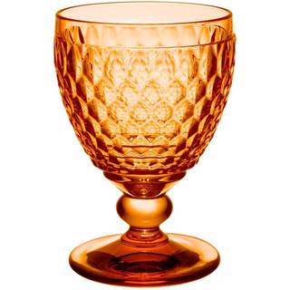 Villeroy & Boch Boston vandglas på fod 25 cl Apricot