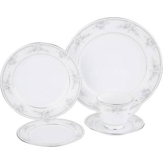 Noritake Sweet Leilani - 5 stykker sted Indstilling hvidt