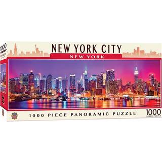 Masterpieces Citycape Panoramics 1000 Puzzles Collection - New York Panoramic 1000 Piece Jigsaw Puzzle