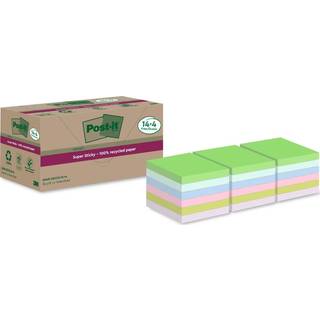 Post-it Super Sticky Notes | Rec. | Mix | 76x76 mm