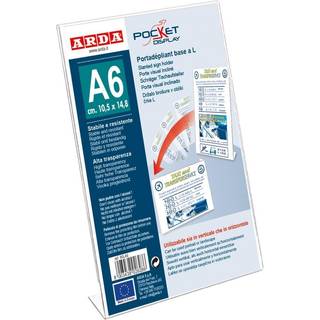 Arda Skilteholder A6 L-fod
