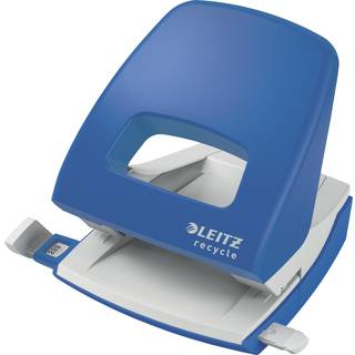 Leitz Nexxt Recycle hulapparat 2-huls blå, 30 ark