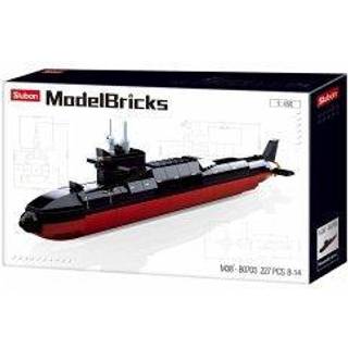 094 Strategic Submarine 1:450 - 227 dele Sluban Byggeklodser 955731