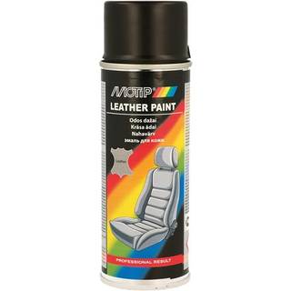 Motip læderspray, 200 ml - sort