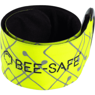 Bee-safe LED Click Band USB - Refleksbånd til Løb i Mørke, Justerbar Størrelse, Unisex