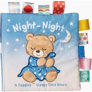 Taggies Starry Night Teddy Soft Book 6x6 tommer (pakke med 1)