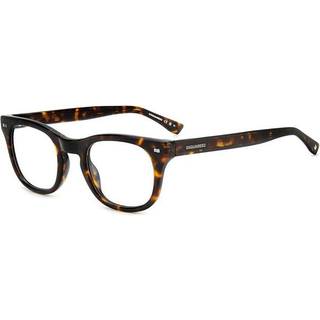 Dsquared2 D2 0078 086 48 Briller Mænd Tortoiseshell - Dark Tortoise - 48mm