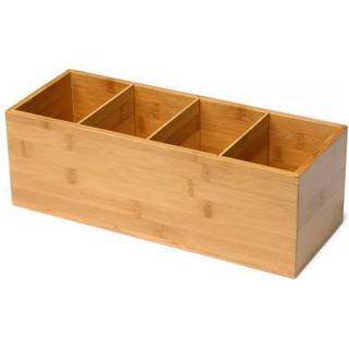Duni ecoecho servietholder 14x36cm med 4 rum bambus