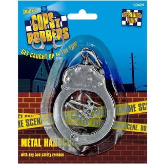 Metall Handschellen mit Schlüssel