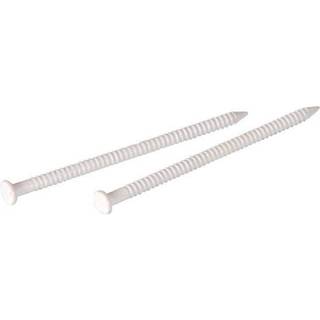 Hillman-gruppen färgade Philstone 41807 6 oz 1-5/8 """" Vita inre panel naglar ingen storlek