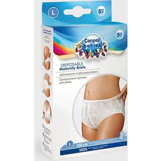 Canpol babies Maternity Briefs støttetrusse til efter fødslen Størrelse L 5 stk. - 5 stk.
