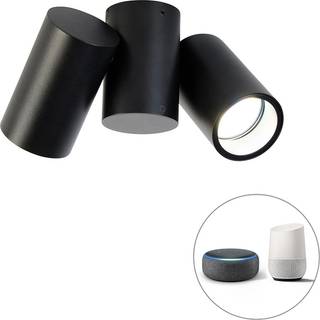 Smart Spot sort justerbar inkl. 2 Wifi GU10 - Michael