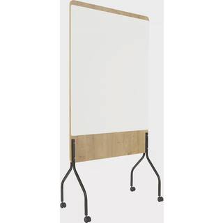 Naga Rocada dobbeltsidet mobil whiteboard 100x125cm
