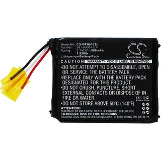 Batteri til Garmin forerunner 910XT mfl.