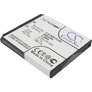 Batteri til Canon kamera ELPH 110 HS - 680mAh