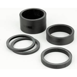 Rockshox Spacer sæt 2.5/5/10/20mm Blank Sort Logo