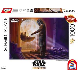Schmidt Puzzle - Thomas Kinkade: Star Wars The Mandalorian - Turning Point (1000 pieces) Floor