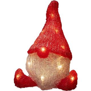 Konstsmide Konstsmide Julemand Juledekoration i akryl 26cm 16 LED 3xAAA 6228-103