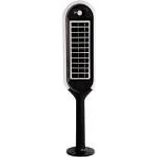 5W LED Solcelle Pullert Lys - 4000K, Hvid+Sort Hus - Kulør : Neutral