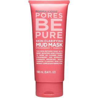 Formula 10.0.6 pores be pure skin-clarifying mud mask strawberry + yarrow 100ml