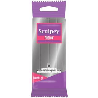 Sculpey premo polymer ovn-bake ler s?lv ikke giftig 1 lb. bar fantastisk til smykker, der fremstiller ferie diy blandede medier og hjemme d? Cor