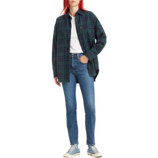 Levi'stil kvinder. 18883-0204 Jeans 724 blå (28/28), Casual, Bomuld, Denim