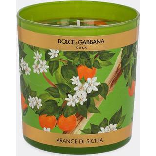Dolce&Gabbana Casa Candlelight And Scents - 'Sicilian Orange' scented candle in multicolor wax, cotton, paper