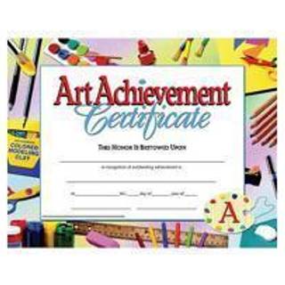 Hayes Publishing Art Achievement Certificate