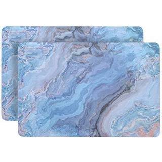 Placemats spisebord Placer Mats Kitchen Mat Placemats Table Decor Placemats til køkkenbord Vaskbart varmebestandigt spisebord Non Slip Sæt med 2