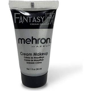 Mehron Makeup Fantasy FX Cream Makeup Water Based Halloween Makeup Silver Face Paint & Body Paint for Adults 1 Fl Oz (30 ml) (s?lv)