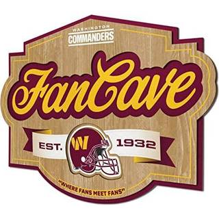 Youthefan NFL Washington Commanders Fan Cave Sign til Office