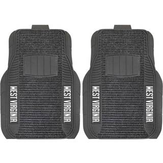 Fanmats West Virginia Mountaineers Deluxe Car Mat Set2