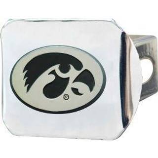 Fanmats - 15076 NCAA University of Iowa Hawkeyes Chrome Hitch Cover 3.4 """" X4 """"