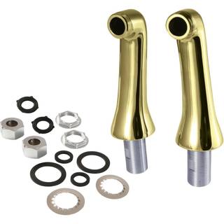 Kingston Brass Ksel268pb Riser for Tub Filliver Faucet KS268PB Poleret messing