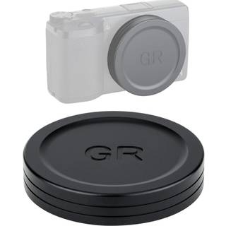 JJC LC-GR3 metal objektivd?ksel til Ricoh GR III GR IIIx og GR II kamera Ricoh GR III objektivd?ksel Linseh?tte til Ricoh GRIII GR IIIx GRII Frem