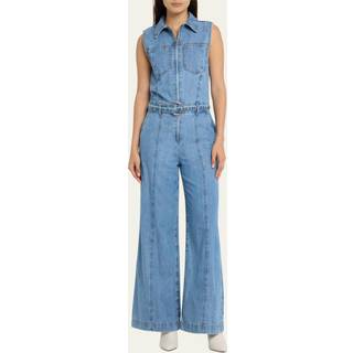 Frame Denim wide-leg jumpsuit - blue - L