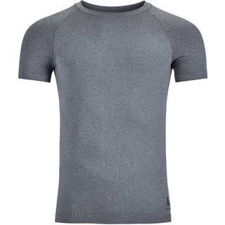 Odlo BL Top Crew Neck Shortsleeve Performance Light Eco Running Shirt Men - Grey, Size S - grey