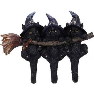 3 Hexen-Kätzchen als Schlüsselbrett