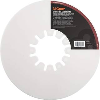 Curt 16721 5. hjul Hitch Lube Plate 10-tommer diameter