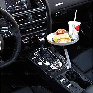 Zone Tech Car Cup Holder drejelig bakke og opbevaringsbakke - Premium kvalitet 360 -grader