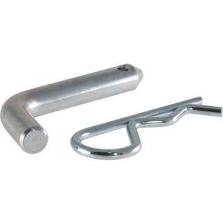 Curt 21400 Trailer Hitch Pin & Clip 1/2-tommer diameter Passer til 1-1/4-tommer modtager klar zink