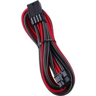 CableMod PRO ModMesh 8-Pin PCIe Extension - 45cm, carbon/red -> Forventet levering: 1-2 hverdage