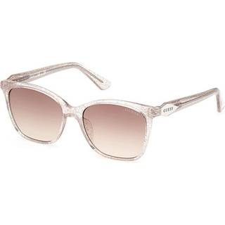 Guess Unisex GU9238 59F Solbriller Injiceret Beige Brun Firkantet Normal Skygge