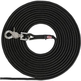 Sporline med hurtigkrog Trixie Black SL 10 m 6 mm