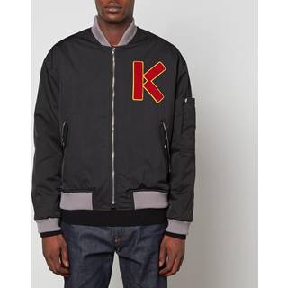 KENZO MOTIF BOMBER JACKET Size: S, colour: BLACK