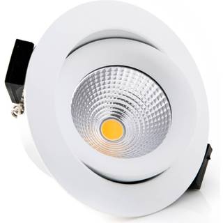 SLC One 360° LED-indbygningslampe hvid 3.000K